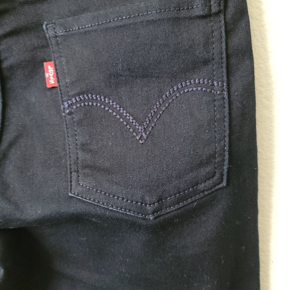 Levi's High Rise Super Skinny Stretch Girl's Jeans Size 14R - Picture 11 of 13